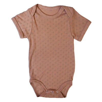 Боди-футболка Ажурная рибана Чуди Кидс 129124 капучино 01